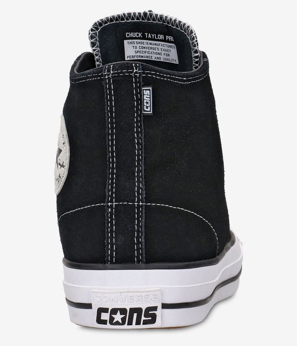 Converse CONS Chuck Taylor High All Star Pro Schuh (black black white)