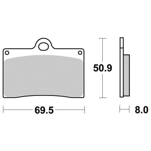Sifam - Plaquettes de frein S1083N