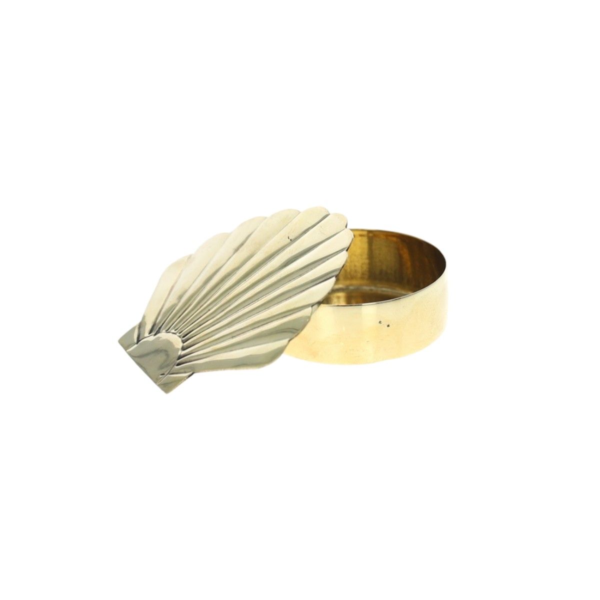 Boîte dorée coquillage Pondie Chérie