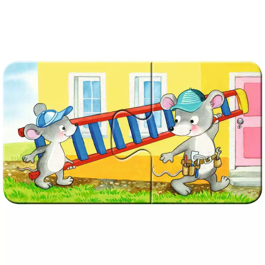 Ravensburger My first puzzle - Tierische Baustelle