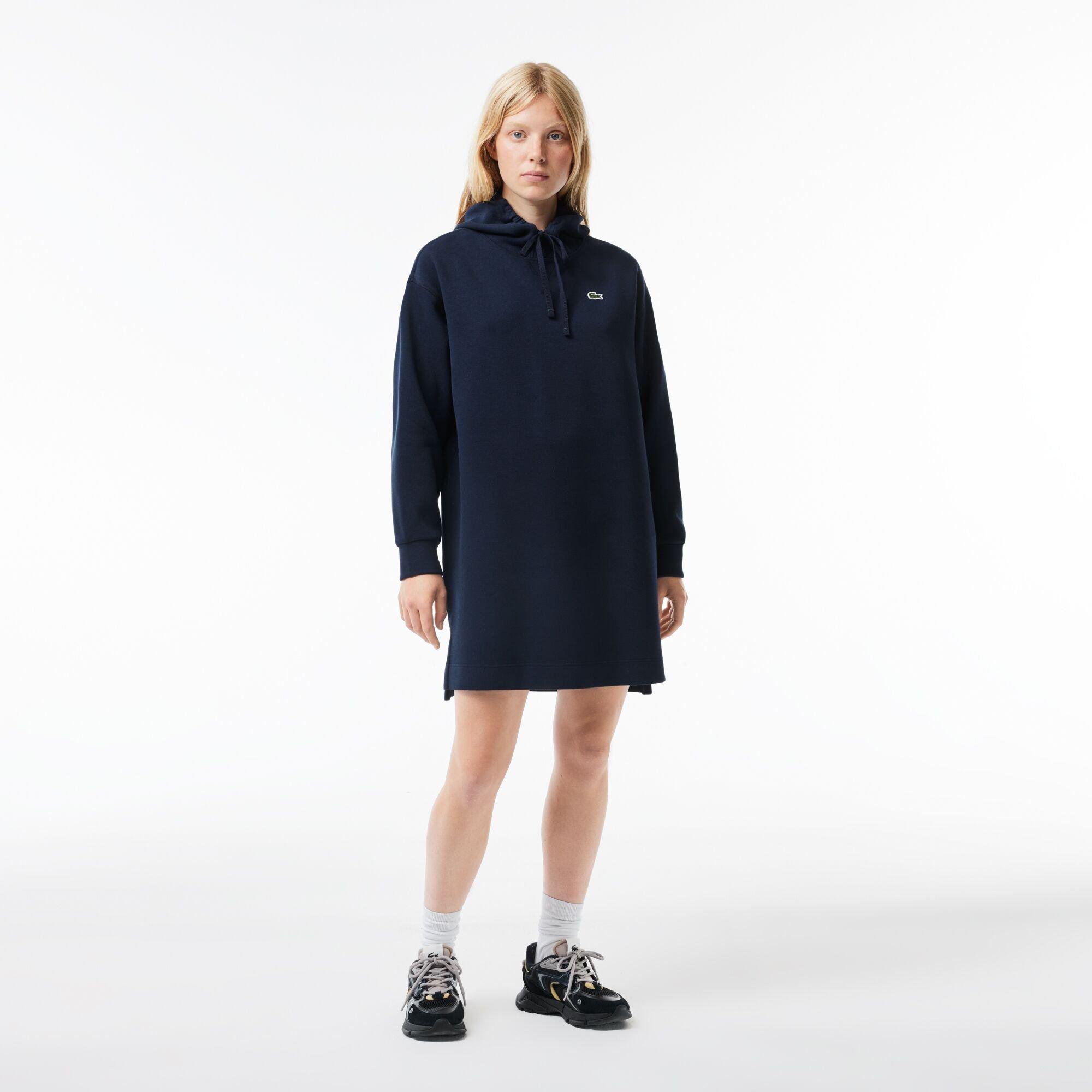 Lacoste Pique Hoodie Dress
