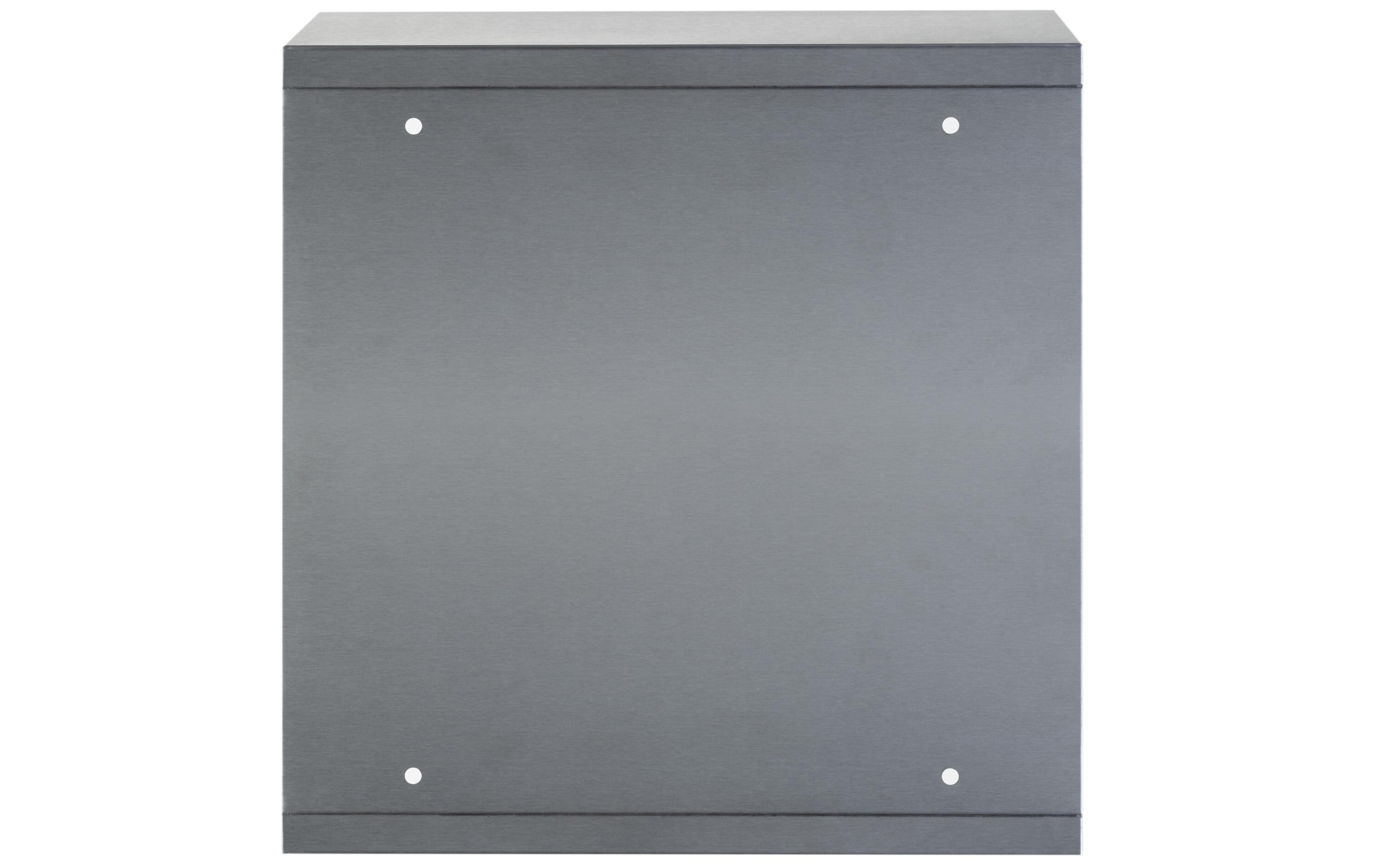 Erste Hilfe Schrank 30 x 30 x 12 cm, EdelstahlMedizinschrank zur Wandmontage