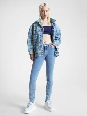 Calça jeans skinny Nora de cintura média