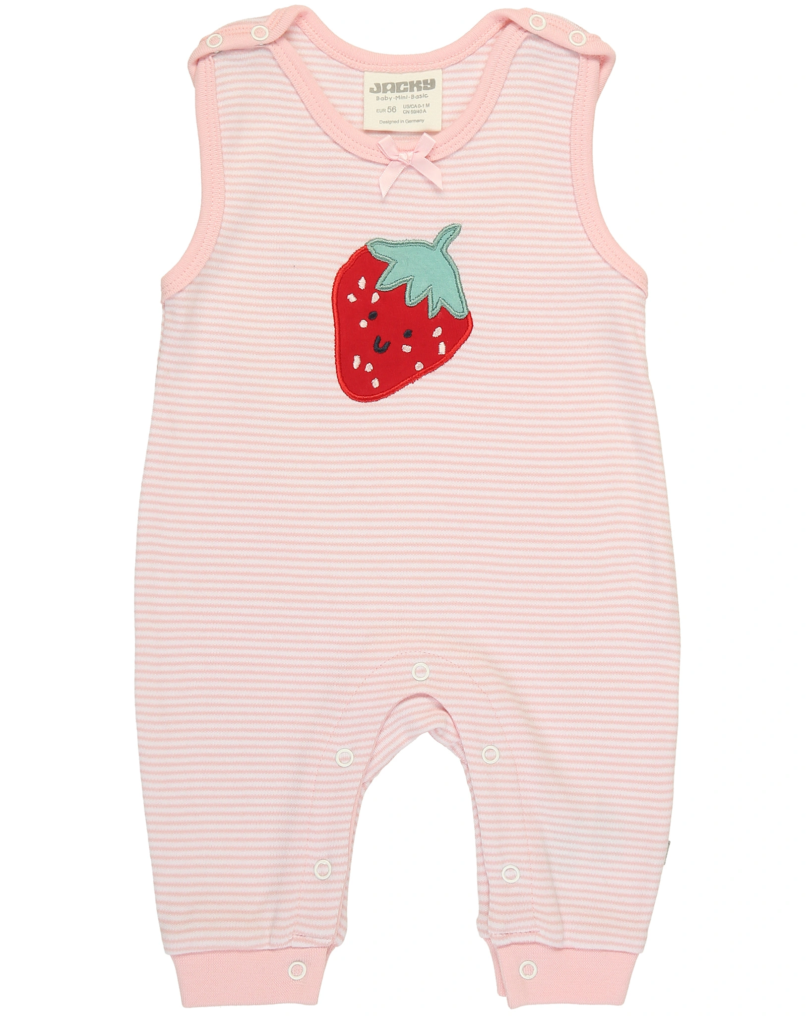 Strampler CHERRYBERRY mit Langarmshirt in rosa