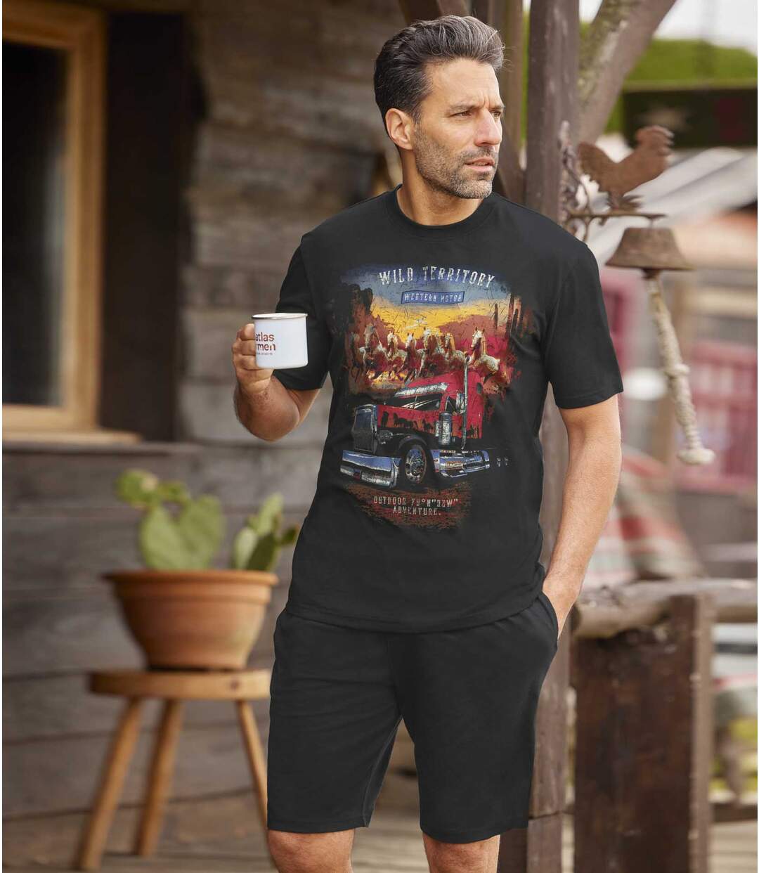 Pyjashort Western Legend