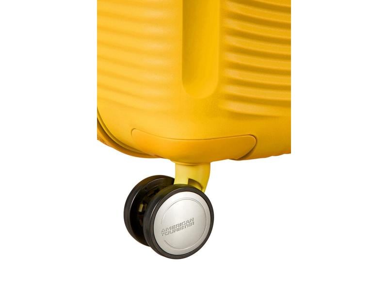 American Tourister Reisekoffer Soundbox 71.5 l, Golden Yell Ideal für einwöchige Reise