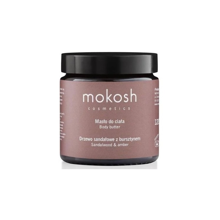 Mokosh Körperbutter Sandelholz mit Bernstein 120 ml