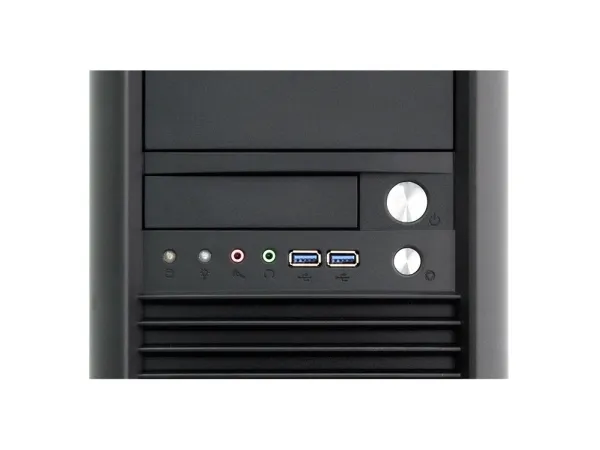 Chieftec UNC-410S-B-U3-OP - Rack-monterbar 4U - ATX - ingen strømforsyning - sort - USB