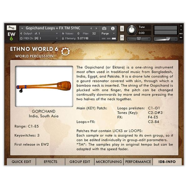 Best Service Ethno World 6 Instruments