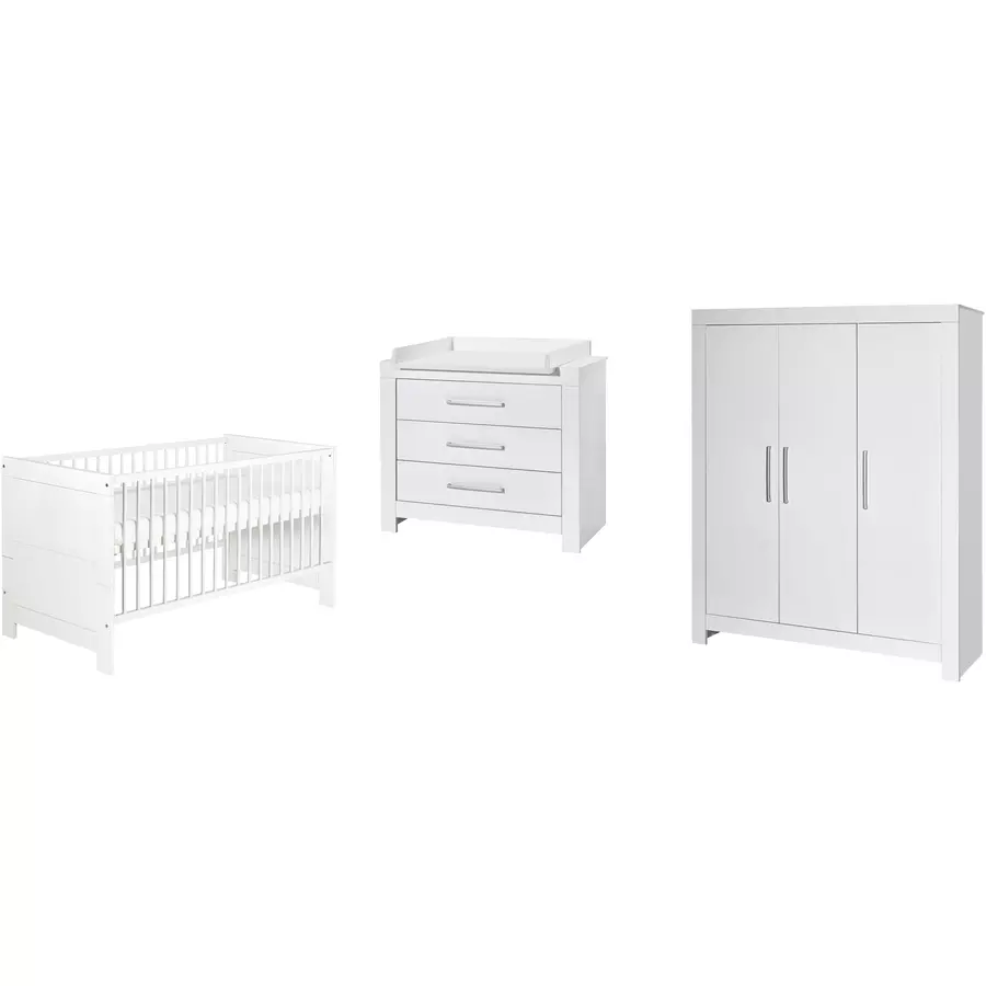 Schardt Kinderzimmer Nordic White 3-türig