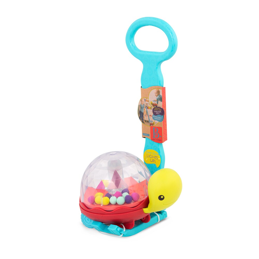 B.TOYS B. Walk n Pop Schiebespielzeug Schildkröte