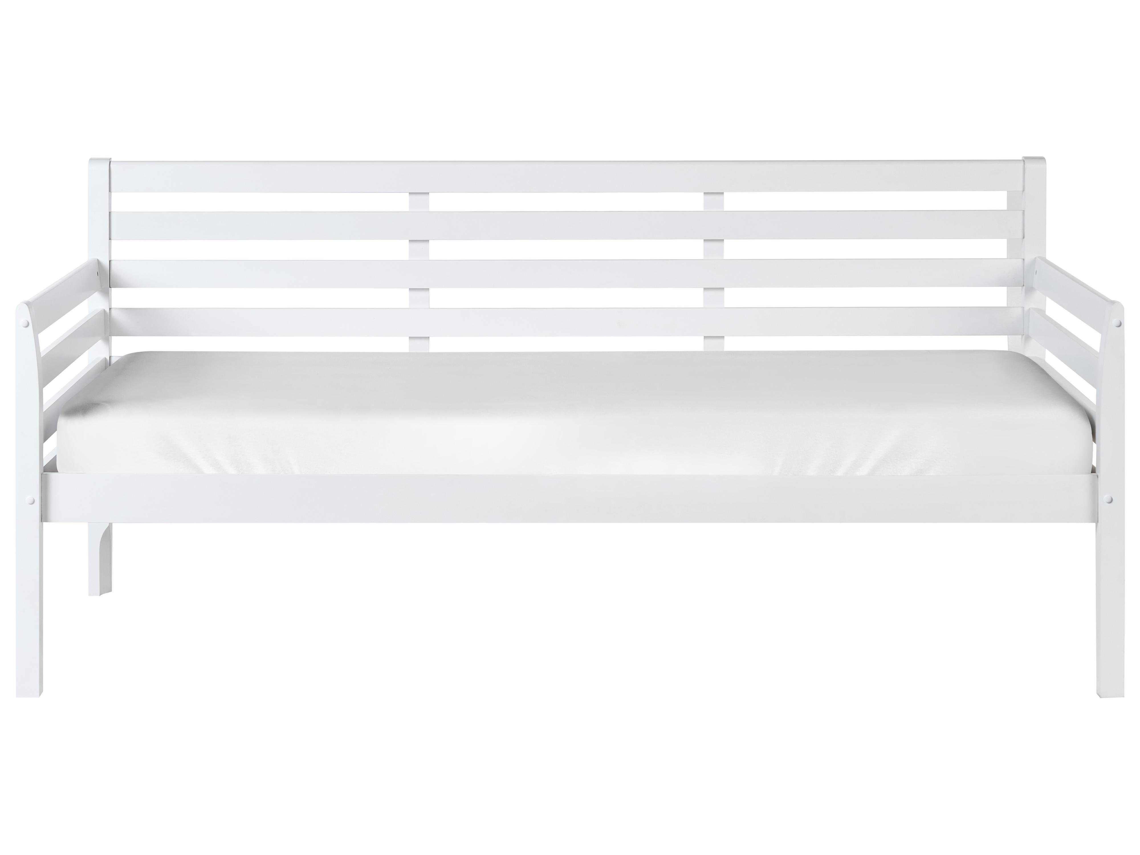 Bedbank Hout THEZA 90 x 200 cm Wit