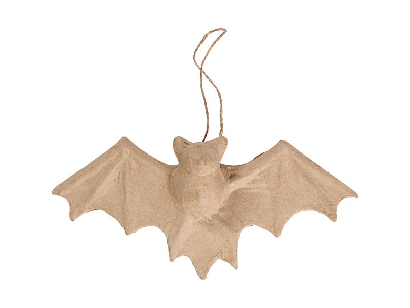 Creativ Company Pappartikel 3.5 x 10 x 22 cm Fledermaus Halloween-Figur