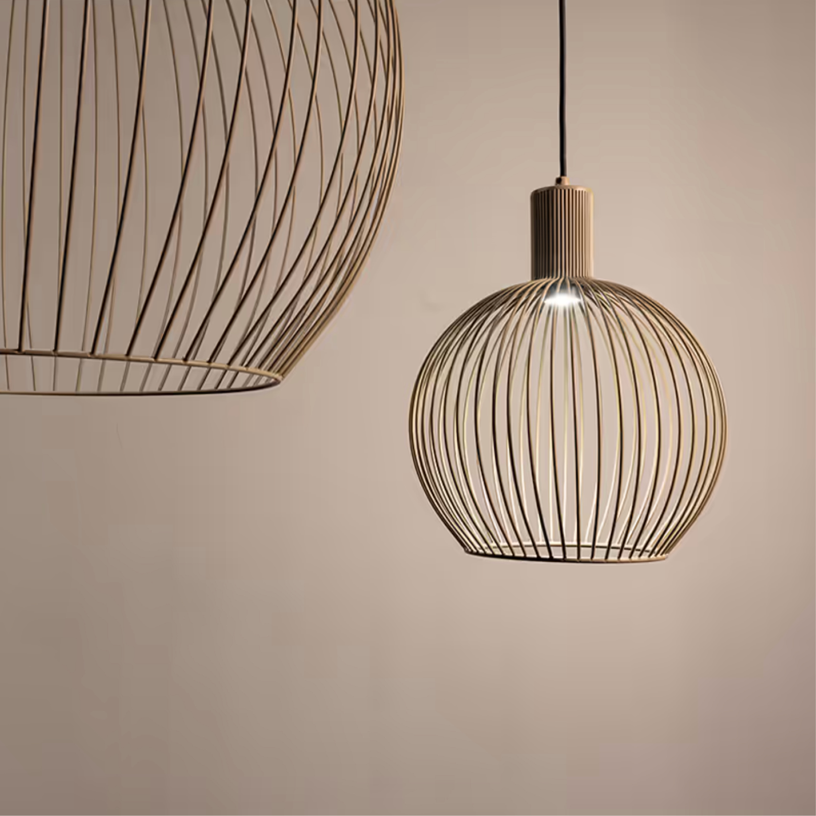 FATA HANGLAMP 30CM ZAND