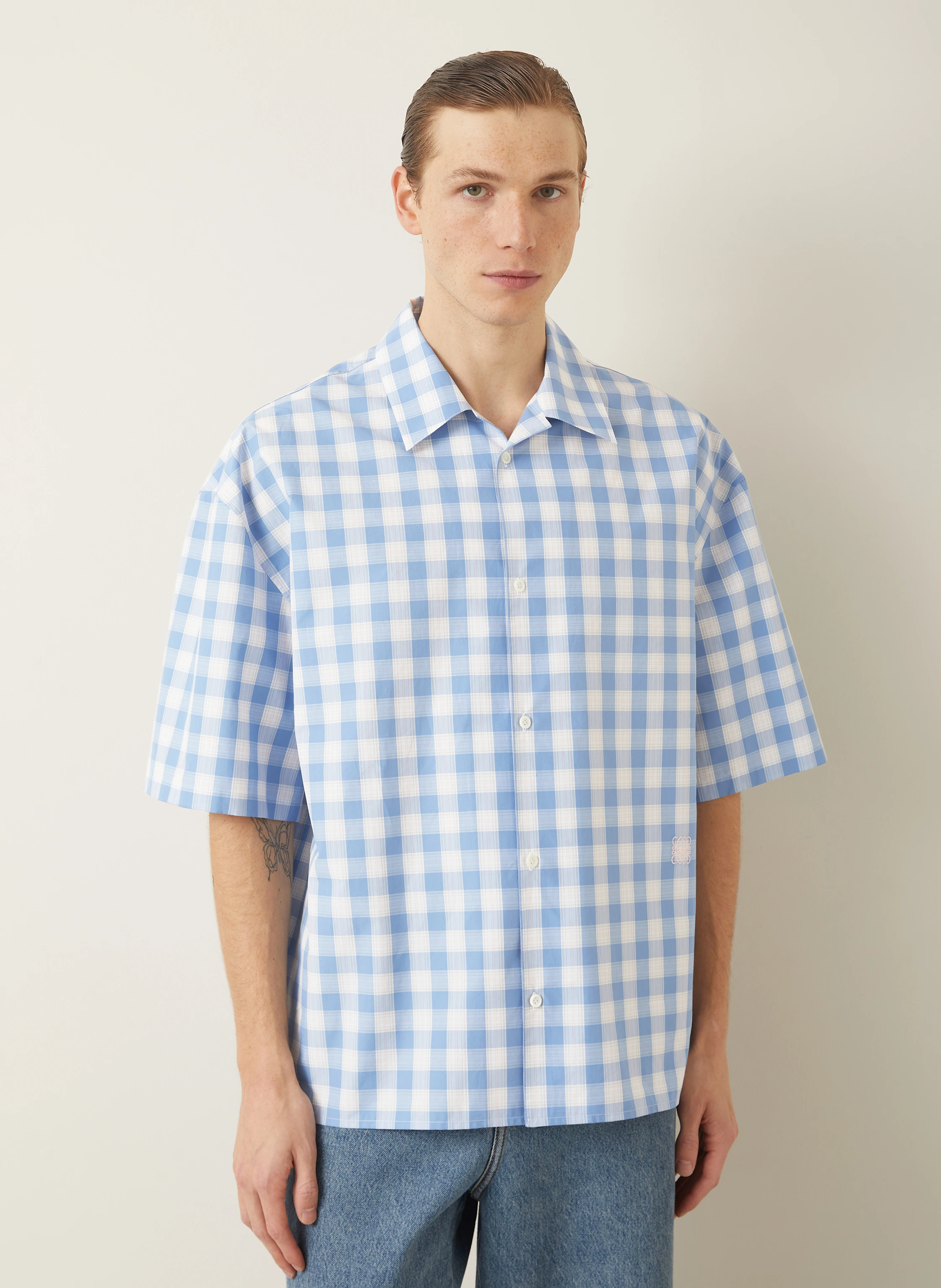 LOEWE Kurzarm-Hemd Comfort Fit