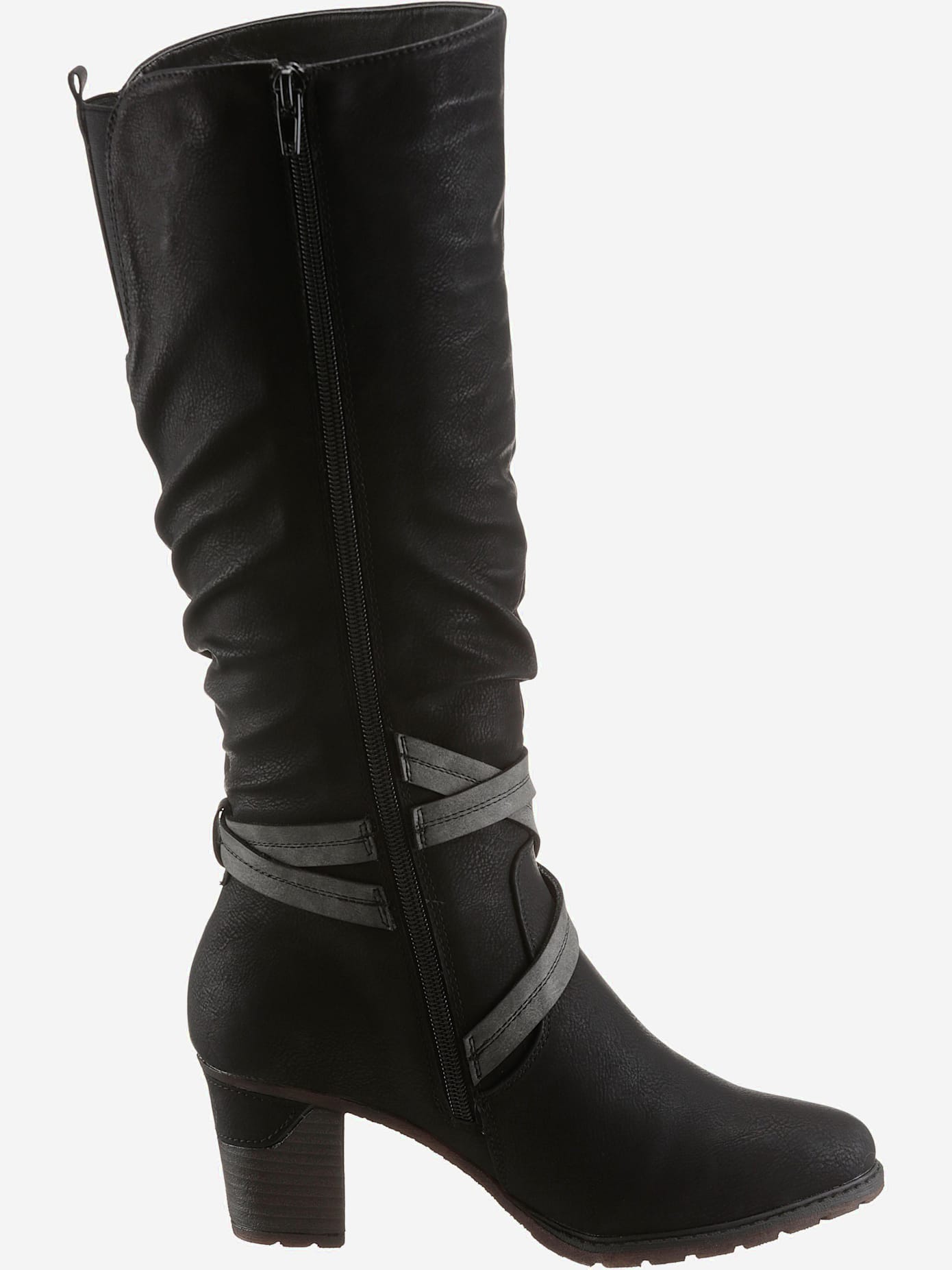 Botte d'hiver bottes élégantes, brides décoratives