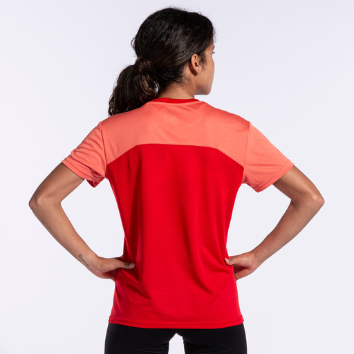 Camiseta Joma Winner de manga curta II laranja fluorescente