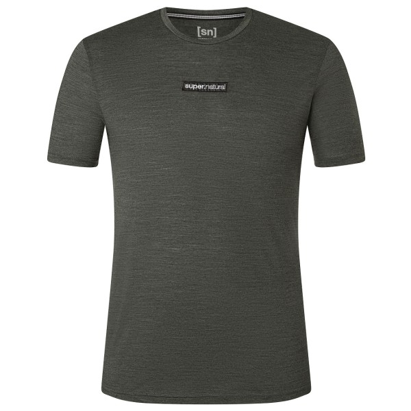 super.natural - New School Tee - Haut en mérinos