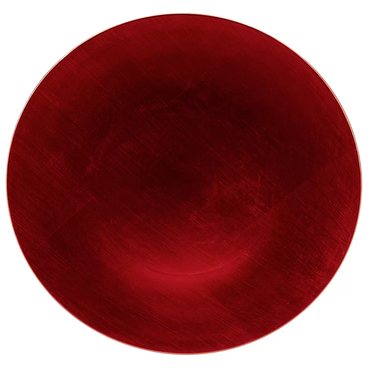 Dekoteller Luca Bessoni gold,rot,silber