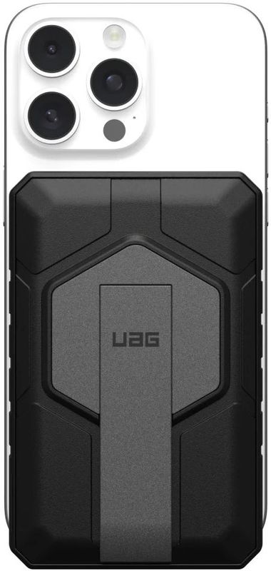 URBAN ARMOR GEAR - Powerbank - Zwart/Grijs - 10000mAh - Draadloos - 2-poorts USB-C