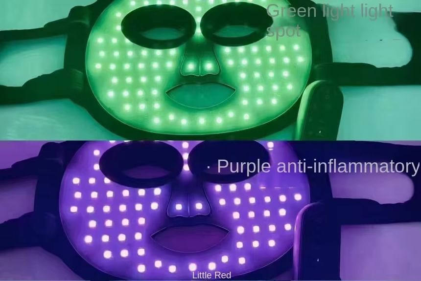 Beautyronics - USB-oplaadbaar lichttherapie-gezichtsmasker