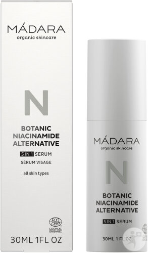 Madara Botanic Niacinamide Alternative 5en1 Sérum Visage Toutes Peaux 30ml