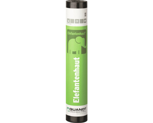 Quandt Bitumen Lasmembraan Elephant Skin® G200 S4 talkgecoat zwart 5 x 1 m rol = 5 m²