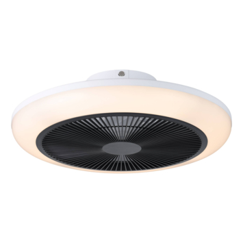 Eglo plafondventilator Sayulita met lamp 21W 820 lm wit/zwart