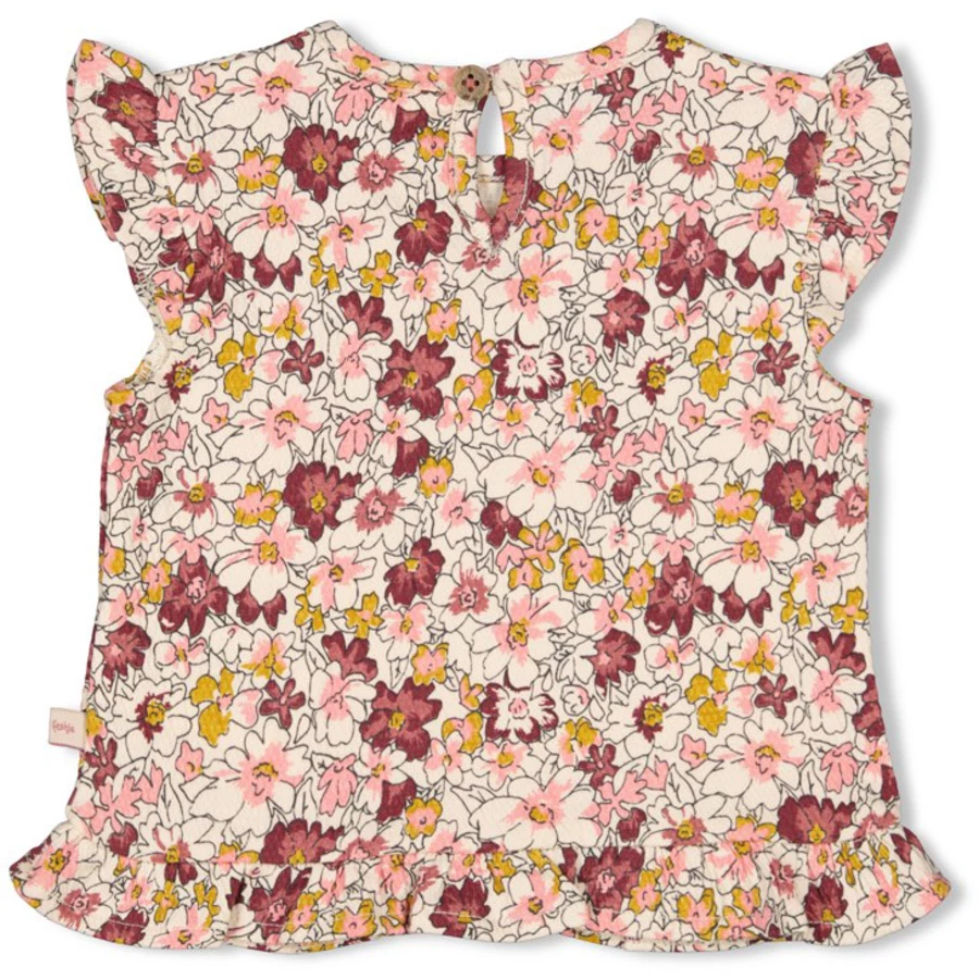 Feetje T-Shirt Wild Flowers Roze