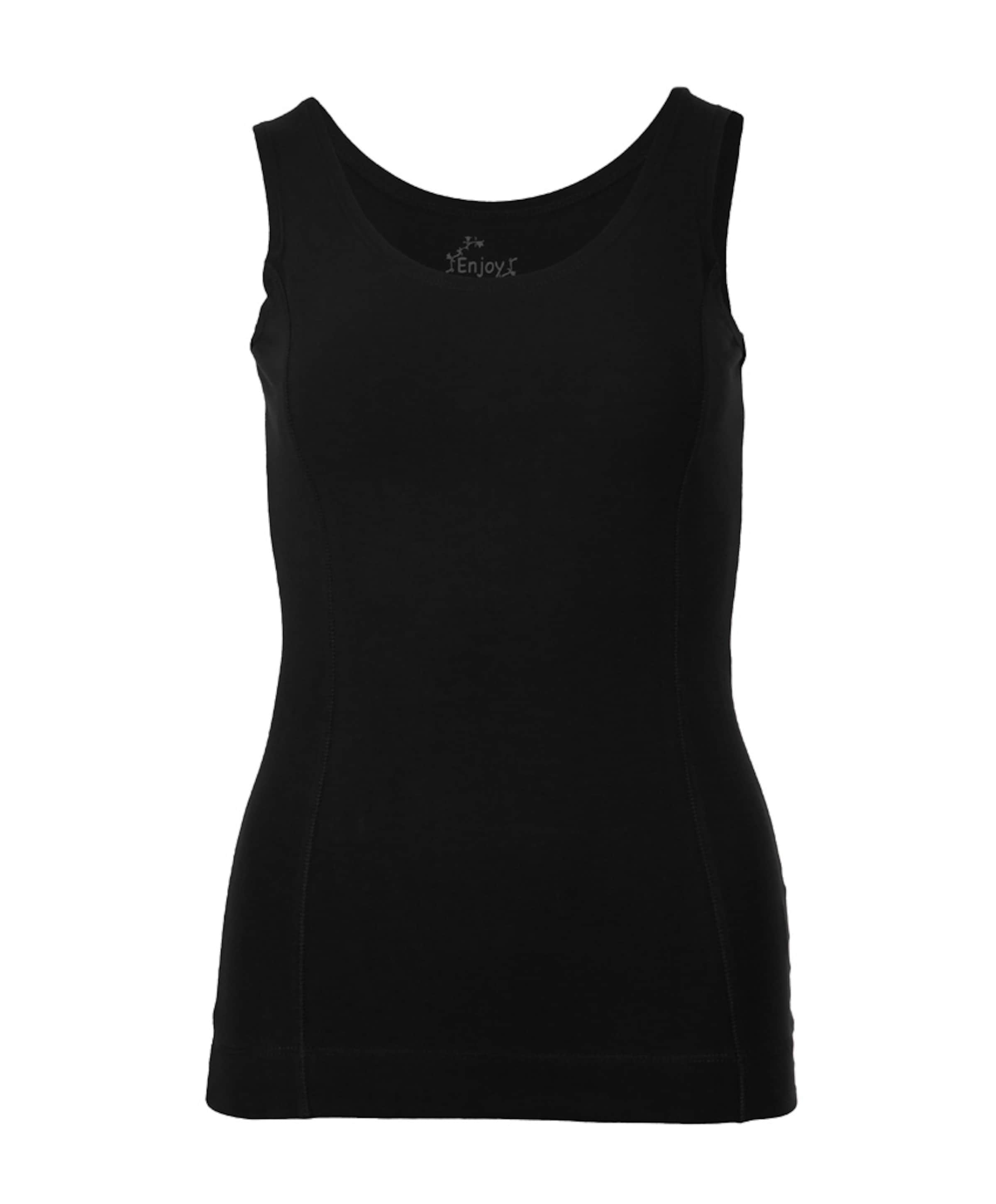 Enjoy Dames top zwart