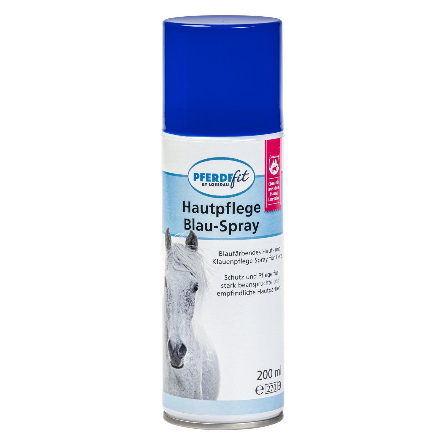 PFERDEfit by Loesdau Hautpflege Blau-Spray  - 200 ml
