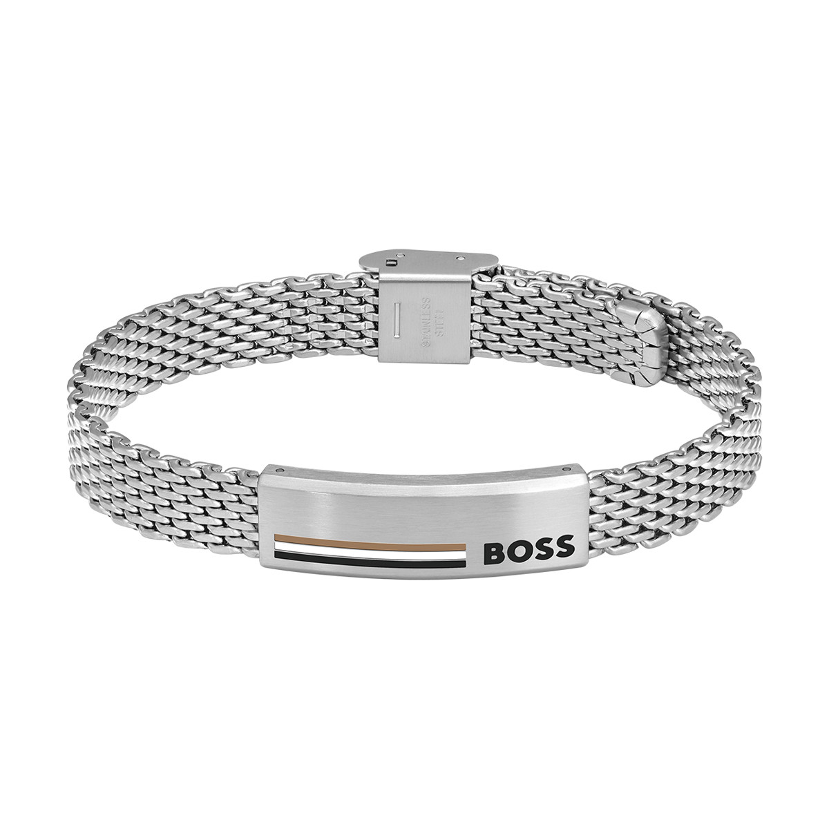 Bracelet  BOSS acier argent