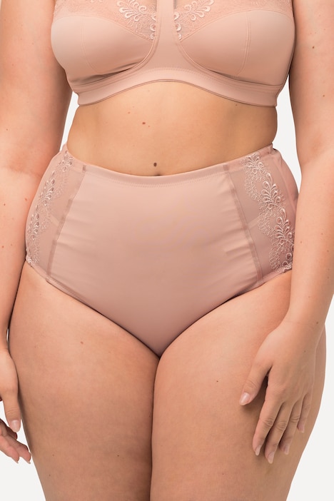 Shaping-Miederhose, High Waist, seitliche Spitze