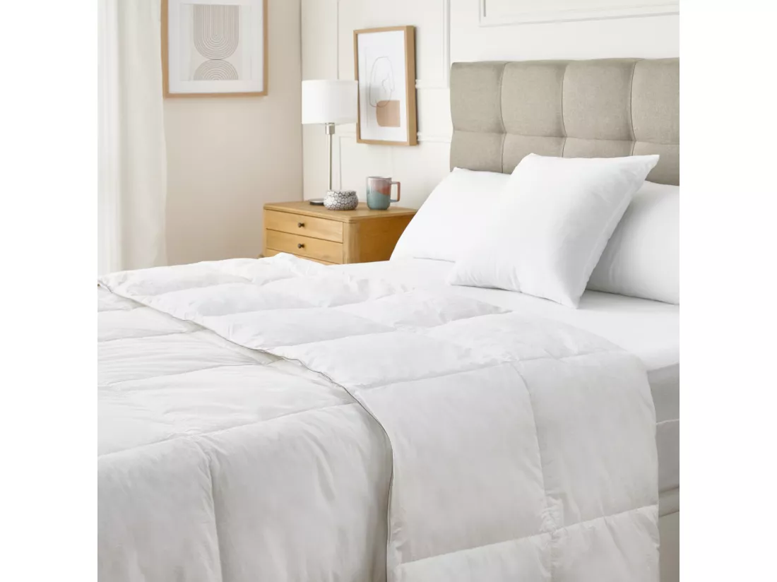 Couette nordique 85% duvet 250 gr/m² pour l'automne/hiver