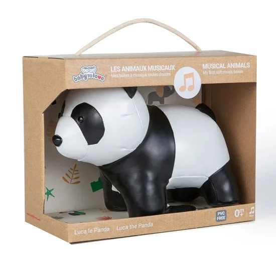 Peluche musicale Tiny Friends   Luca le panda        de               Little Big Friends