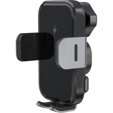 Accessoire téléphonie pour voiture Wefix Pro Support Voiture avec charge a induction 15W 3en1 + Cable Noir