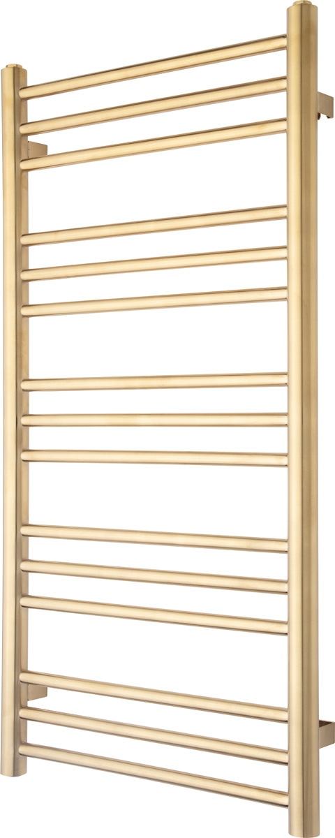 TVS Design Plus handdoekradiator goud geborsteld 230W 99x50cm