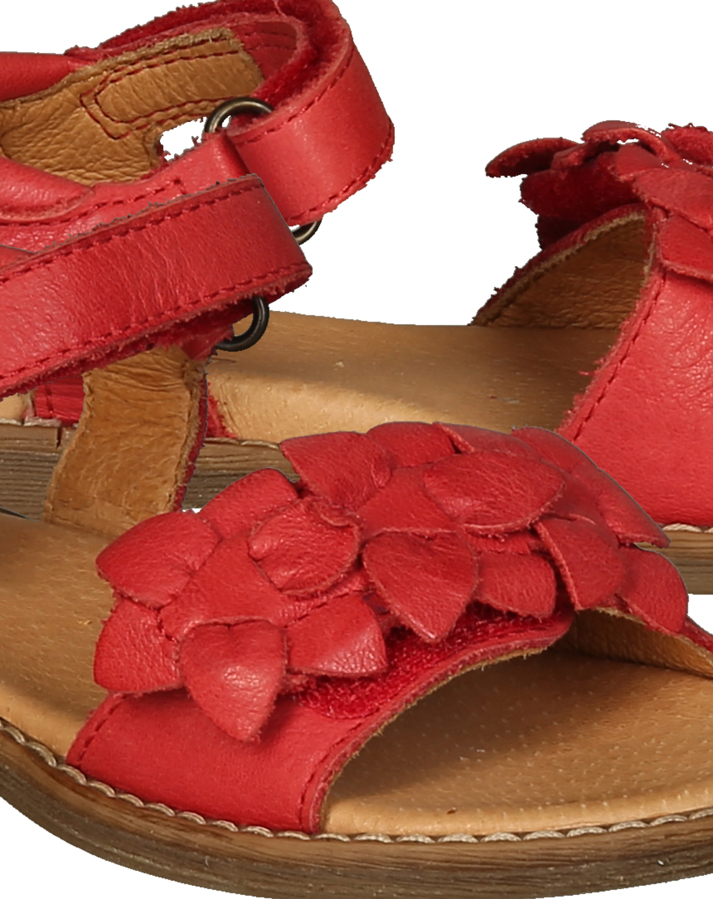 Sandale LORE FLOWERS in red