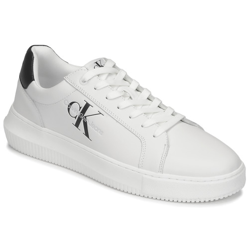 Calvin Klein Jeans - CHUNKY CUPSOLE MONO LTH Blanco / Negro