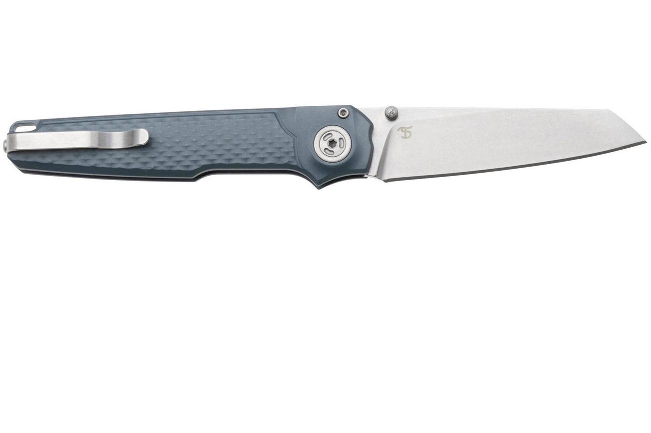 MKM Miura MK-MI-AGY Stonewashed MagnaCut, Grey Aluminium, zakmes, Simone Tonolli design