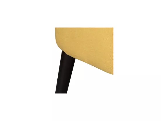 Fauteuil crapaud Tissu jaune moutarde - BANGKOK