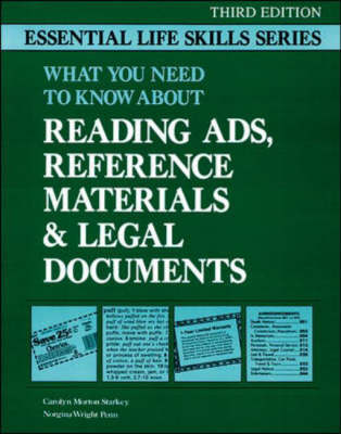 What You Need to Know about Reading Ads - Essential Life Skills (Paperback)