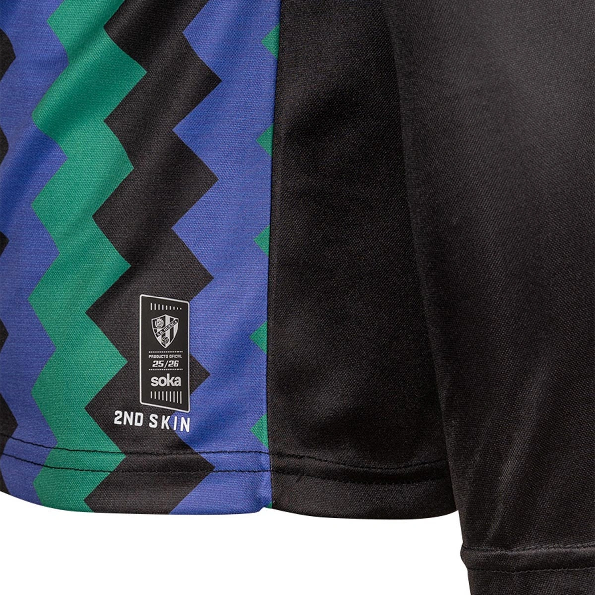 Camisola Soka Sociedad Deportiva Huesca Quarto Equipamento Guarda-redes 2025-2026 Criança