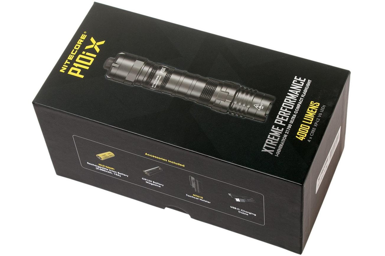 Nitecore P10iX tactische zaklamp, 4000 lumen