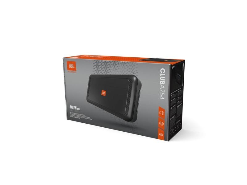 JBL Car Subwoofer Verstärker Club A754, 4 Kanal Leistungsstarker Verstärker für Fahrzeuge
