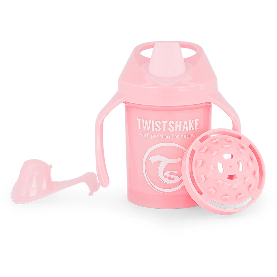 TWISTSHAKE Trinkbecher Mini Cup 230 ml 4+ Monate pastel pink
