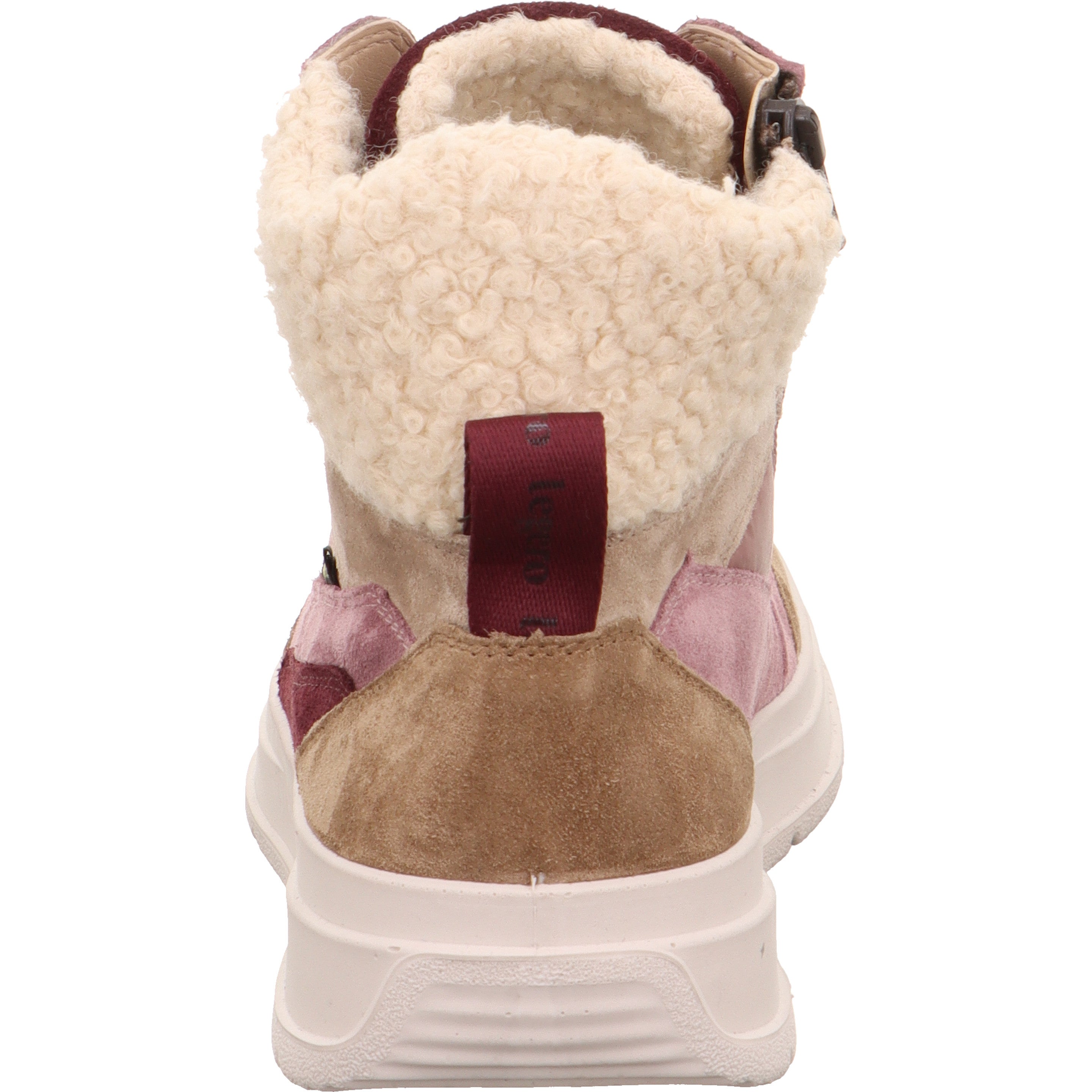legero SPRINTER Damen  Sneaker high mit Reißverschluss - Farbe: Mehrfarbig Rosa - Größe: 6.5