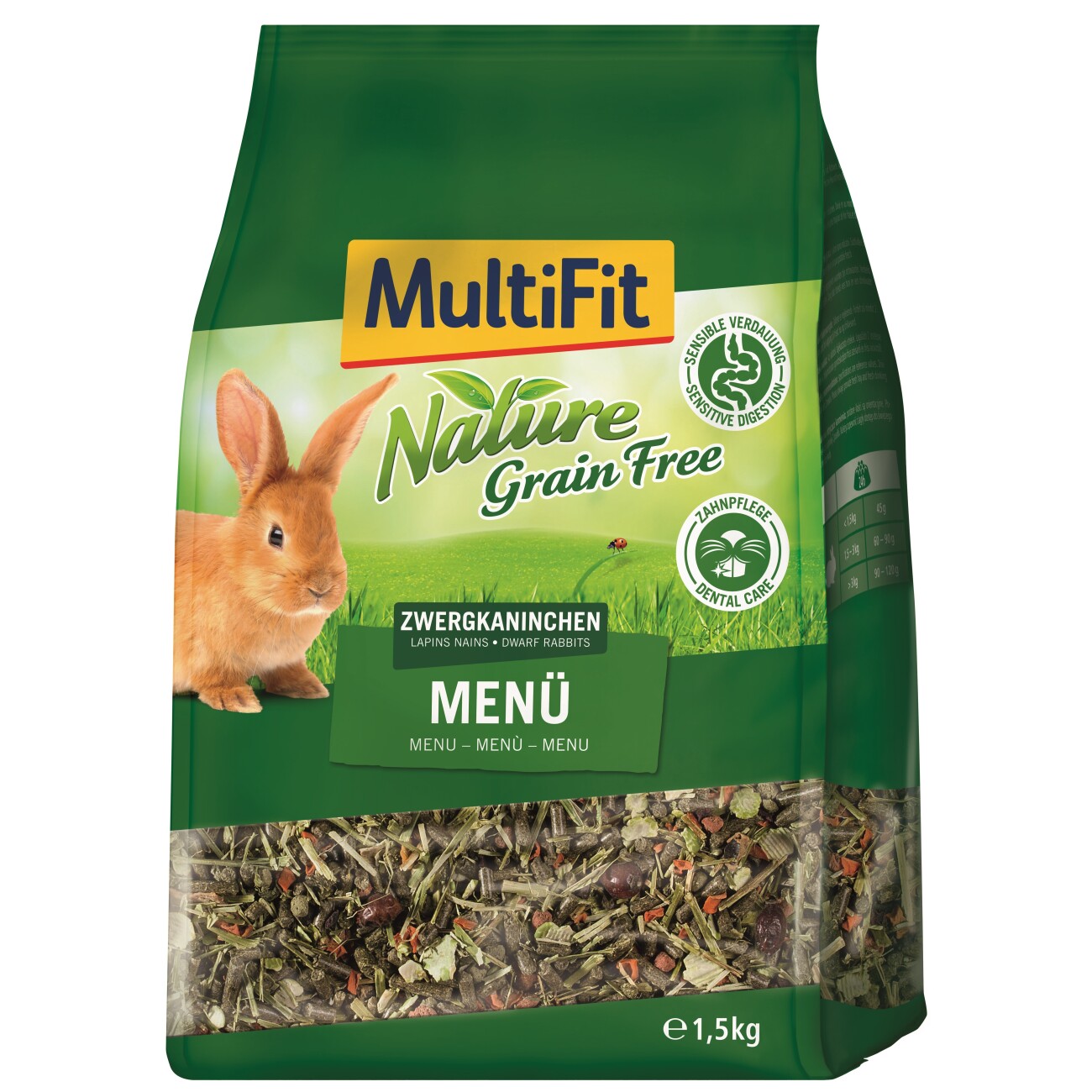 MultiFit Grain Free Zwergkaninchen 1,5 kg