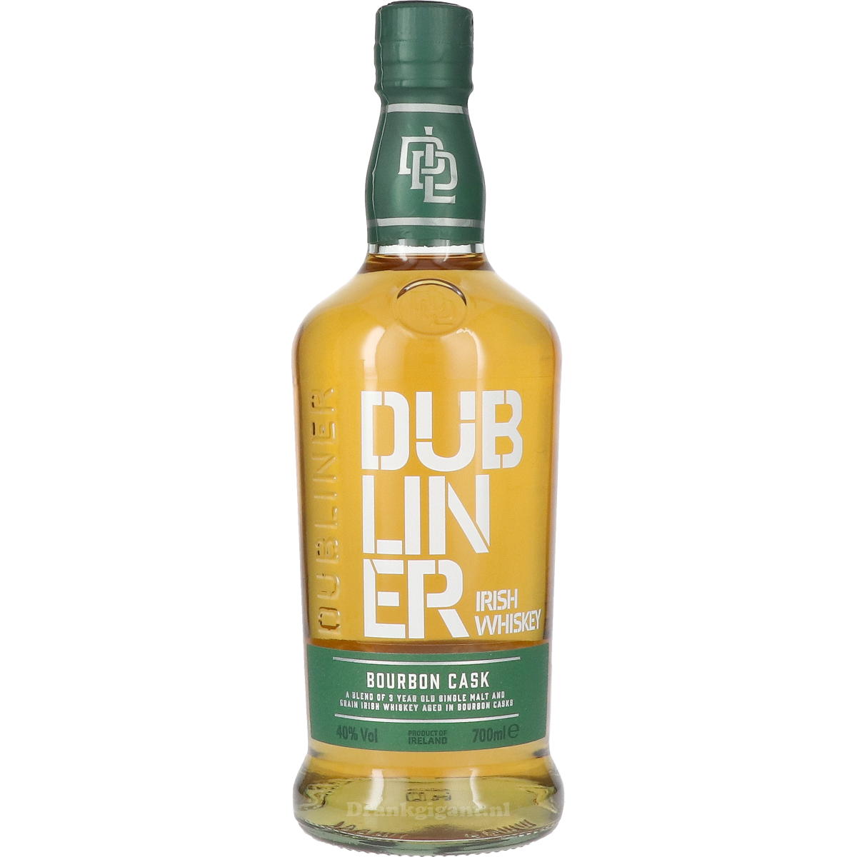 Dubliner Irish Whiskey Bourbon Cask 70 cl