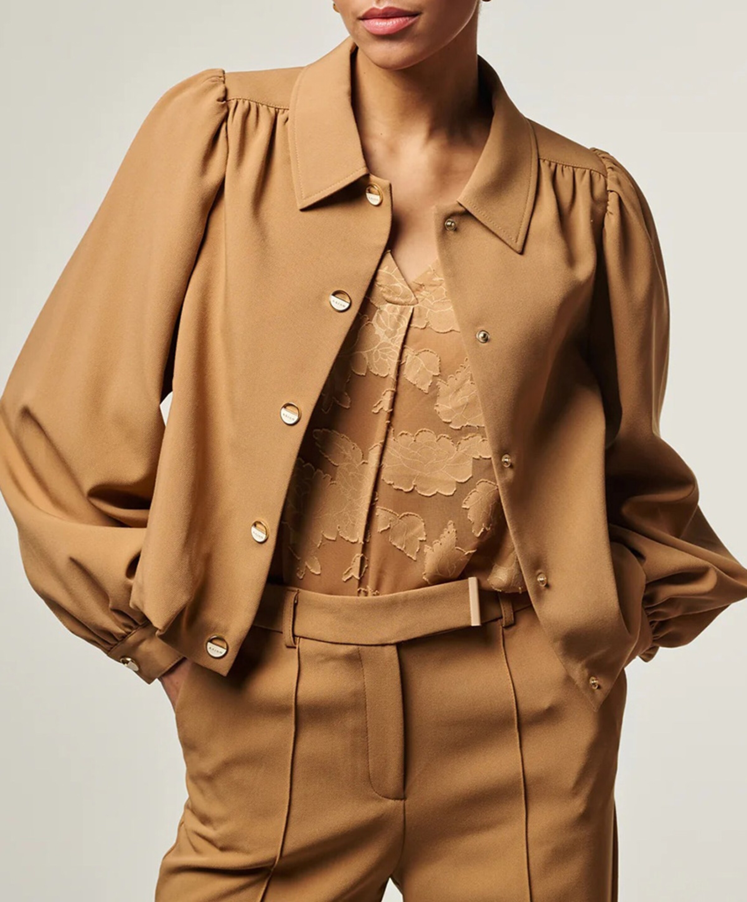 Aaiko Dames jas bruin